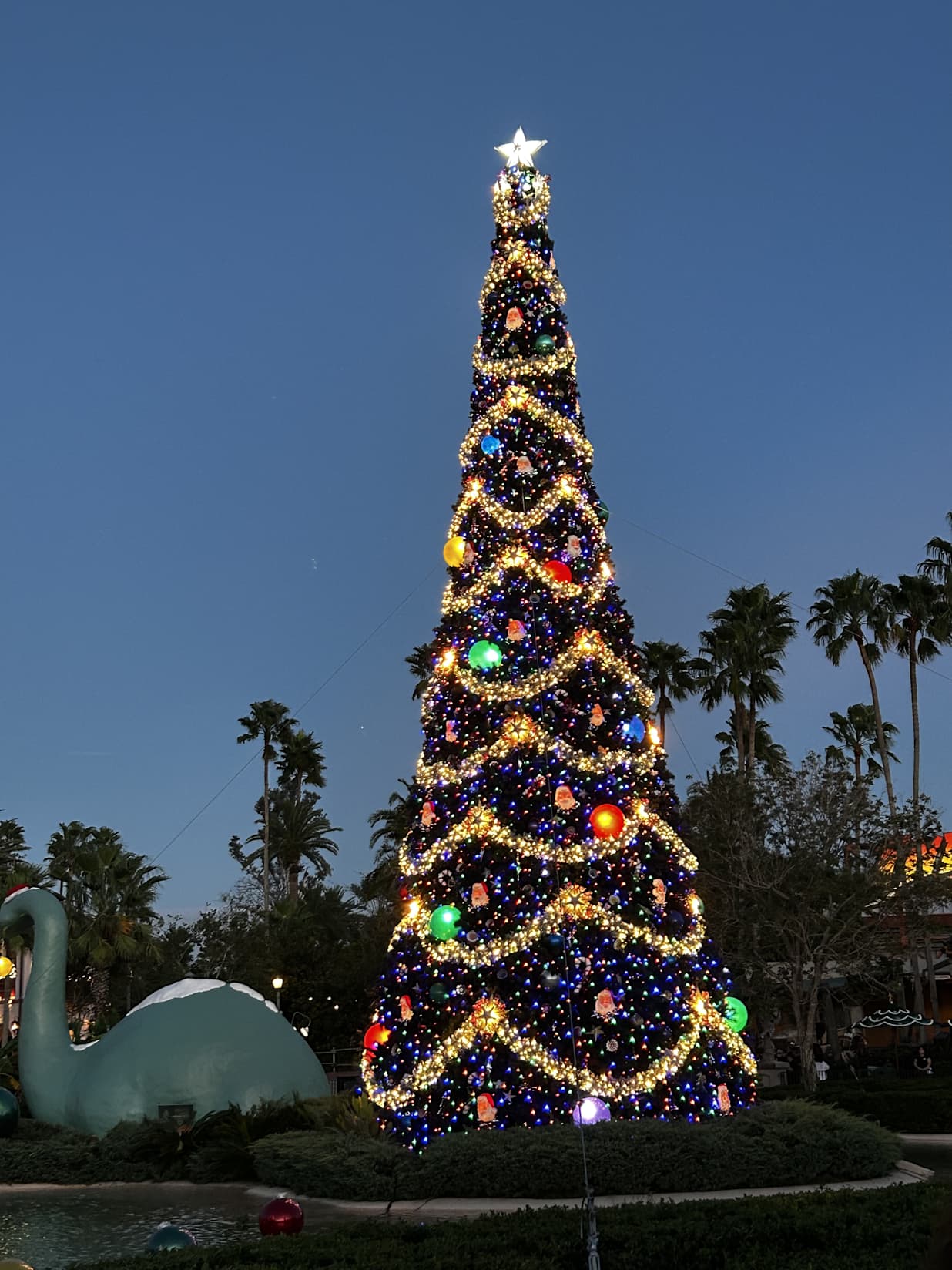 Jollywood Nights at Disney World - Christmas Tree